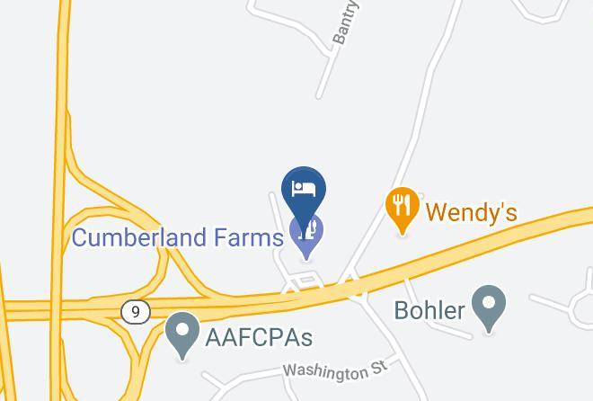 Worcester - Red Roof Inn Boston Southborough Worcester Maps