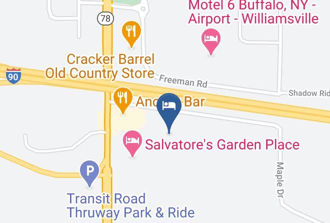 Erie - Red Roof Inn Buffalo Niagara Airport Maps