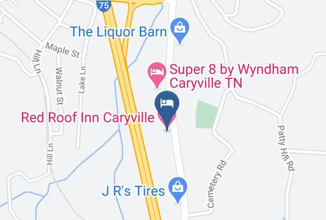 Campbell - Red Roof Inn Caryville Maps