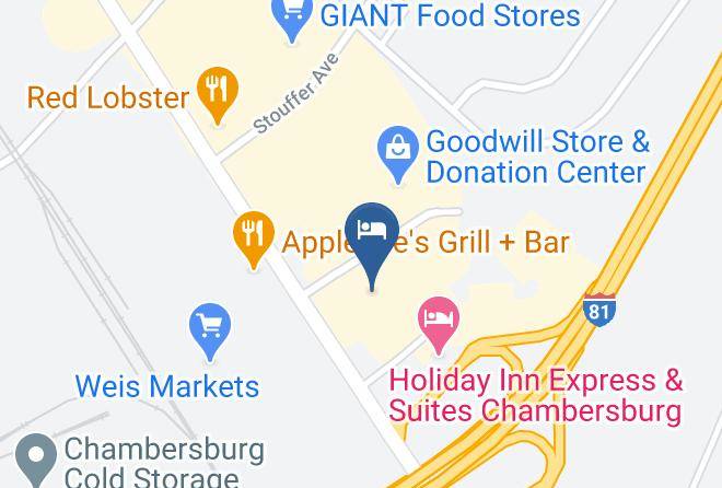 Franklin - Red Roof Inn Chambersburg Maps