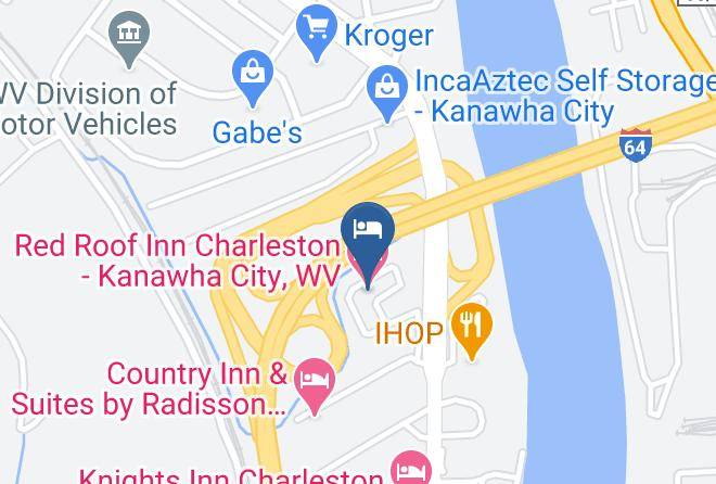 Kanawha - Red Roof Inn Charleston Kanawha City Wv Maps
