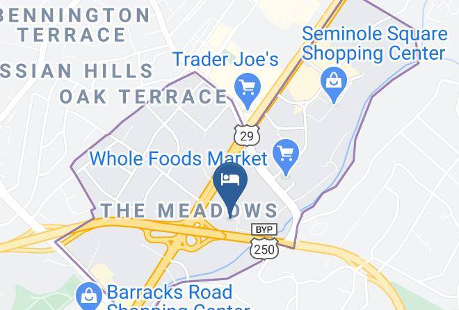 Charlottesville City - Red Roof Inn Charlottesville Maps