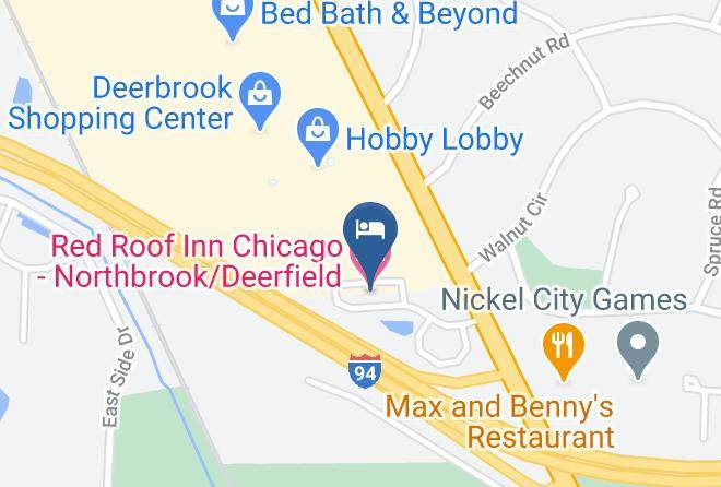 Cook - Red Roof Inn Chicago Northbrook Deerfield Maps