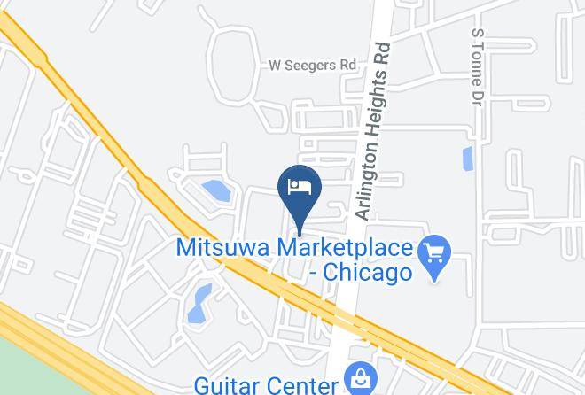 Cook - Red Roof Inn Chicago O'hare Airport Arlington Heights Maps