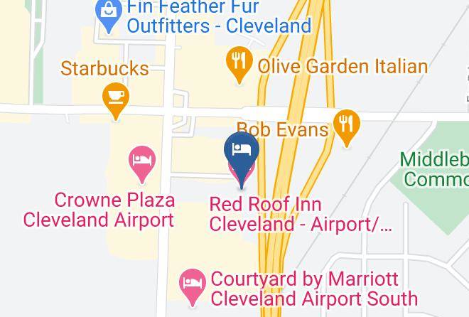 Cuyahoga - Red Roof Inn Cleveland Airport Middleburg Heights Maps