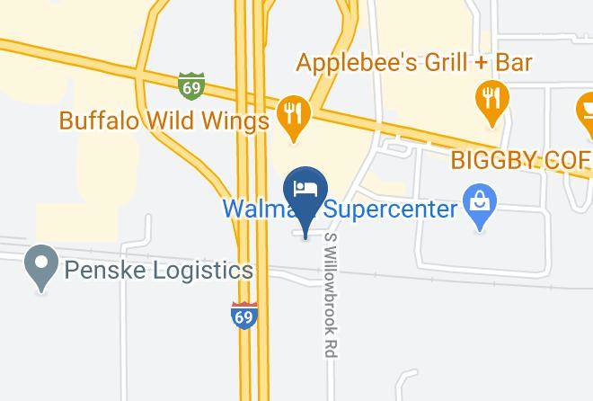 Branch County - Red Roof Inn Coldwater Maps