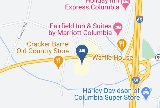 Maury - Red Roof Inn Columbia Tn Maps