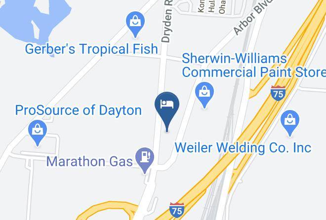 Montgomery - Red Roof Inn Dayton Moraine U Of Dayton Maps