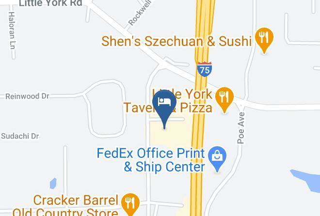 Montgomery - Red Roof Inn Dayton North Airport Maps