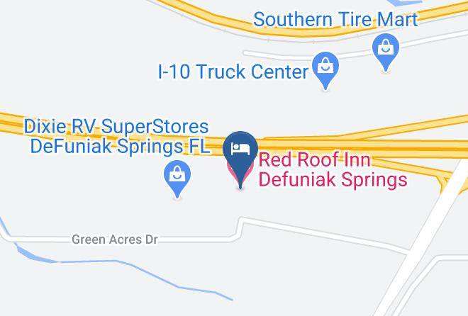 Walton - Red Roof Inn Defuniak Springs Maps