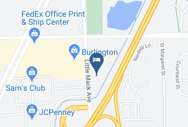 Macomb County - Red Roof Inn Detroit St Clair Shores Maps