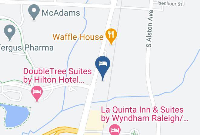 Durham - Red Roof Inn Durham Triangle Park Maps