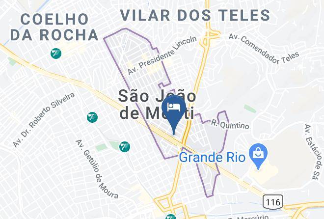 Sao Joao De Meriti - Nobile Inn Dutra Rio De Janeiro Maps