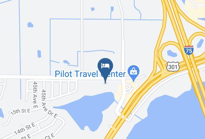 Manatee - Red Roof Inn Ellenton Maps