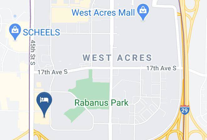 Cass - Red Roof Inn Fargo I 94 Medical Center Maps