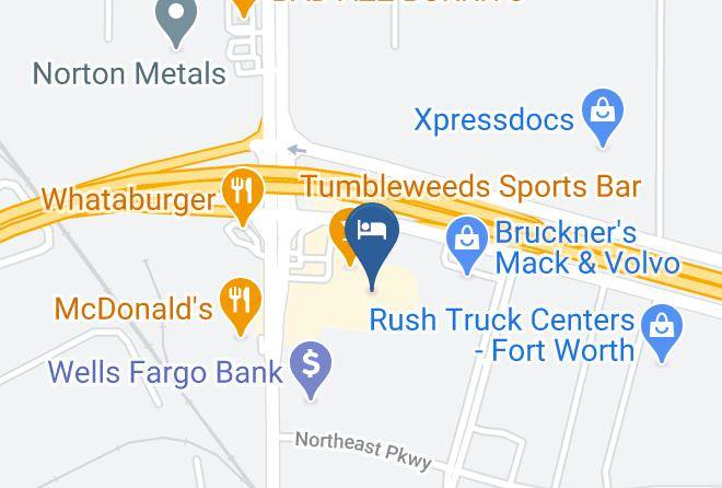Tarrant - Red Roof Inn Fort Worth Stockyards Maps