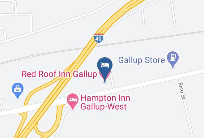 Mckinley - Red Roof Inn Gallup Maps