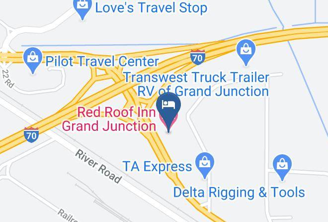 Mesa - Red Roof Inn Grand Junction Maps