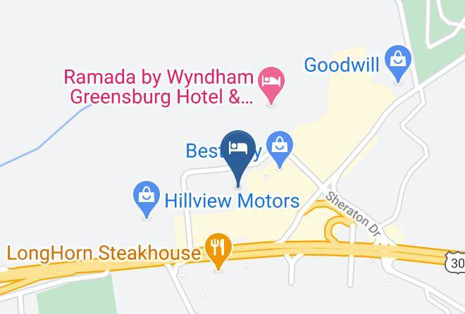 Westmoreland - Red Roof Inn Greensburg Maps