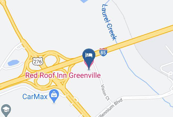 Greenville - Red Roof Inn Greenville Maps