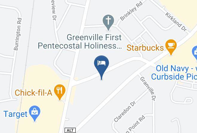 Red Roof Inn Greenville Nc Map