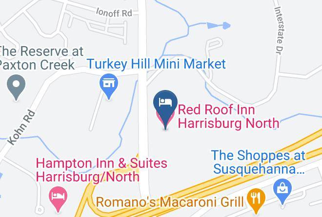 Dauphin - Red Roof Inn Harrisburg North Maps