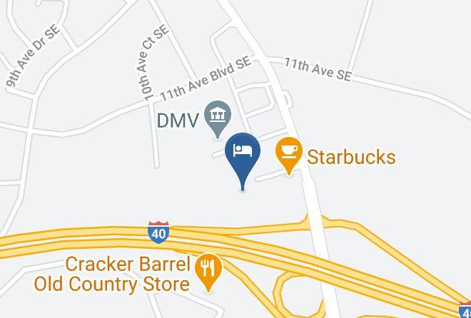 Catawba - Red Roof Inn Hickory Maps
