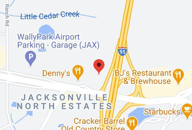 Duval - Red Roof Inn Jacksonville Airport Maps