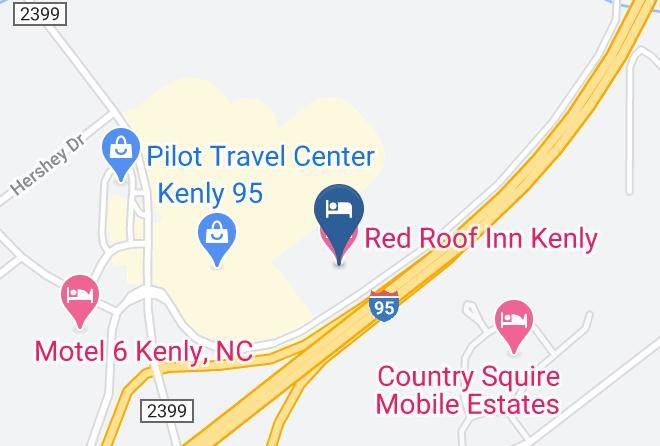 Johnston - Red Roof Inn Kenly Maps