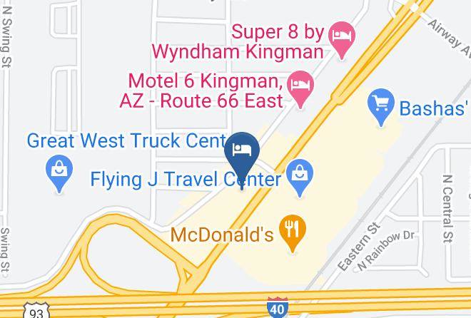 Mohave - Red Roof Inn Kingman Maps