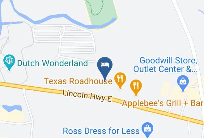 Red Roof Inn Lancaster Map