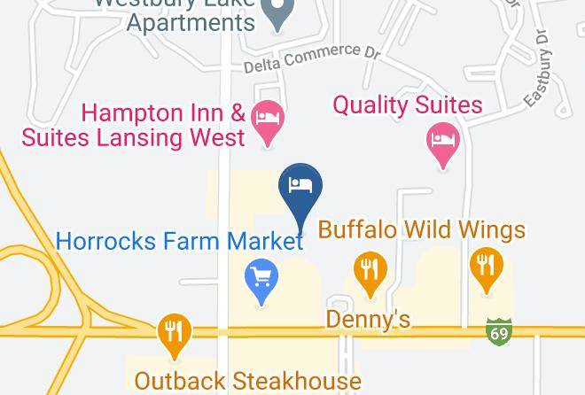 Eaton County - Red Roof Inn Lansing West Msu Maps