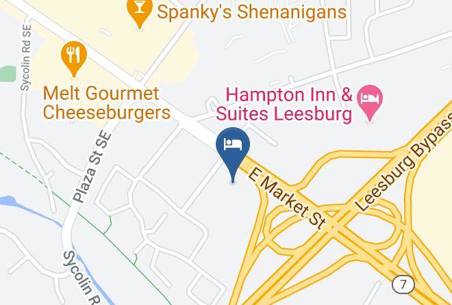 Loudoun - Red Roof Inn Leesburg Maps