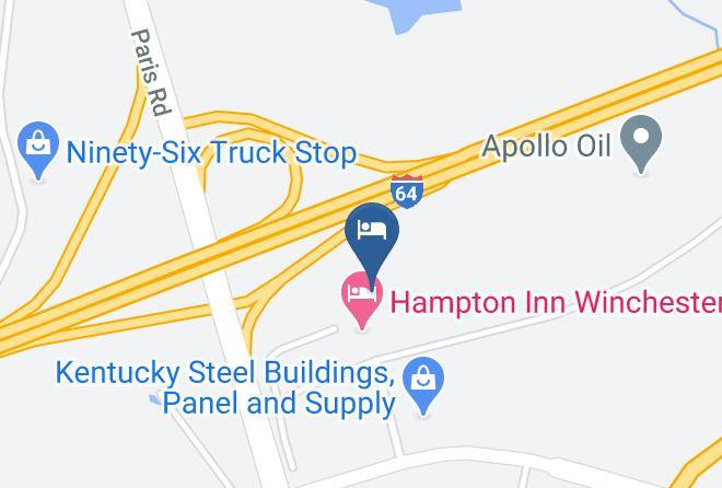 Clark - Red Roof Inn Lexington Winchester Maps