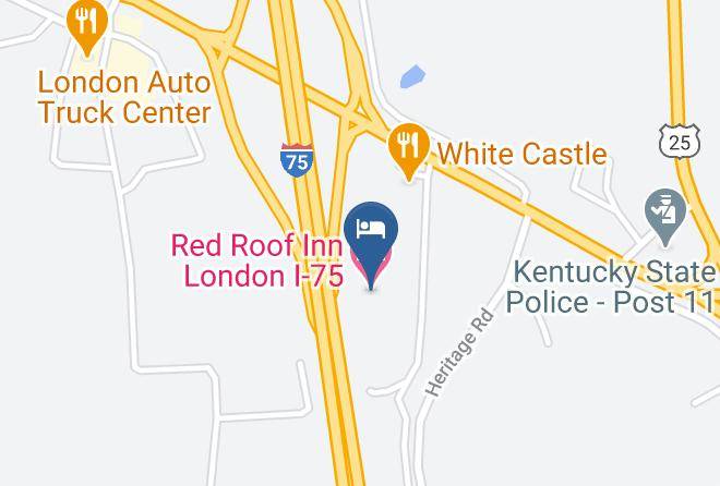 Laurel - Red Roof Inn London I 75 Maps