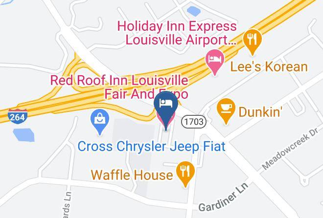 Jefferson - Red Roof Inn Louisville Fair And Expo Maps