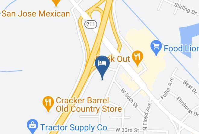 Robeson - Red Roof Inn Lumberton Maps