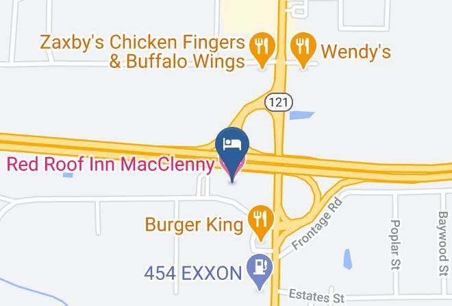 Baker - Red Roof Inn Macclenny Maps