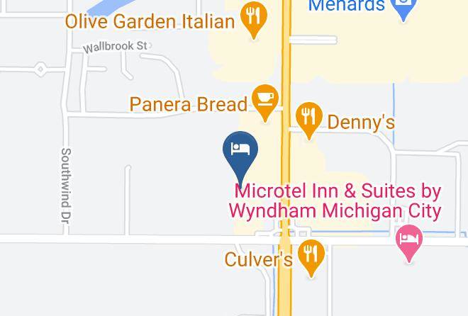 La Porte - Red Roof Inn Michigan City Maps