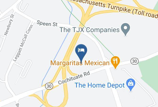 Middlesex - Red Roof Inn Maps