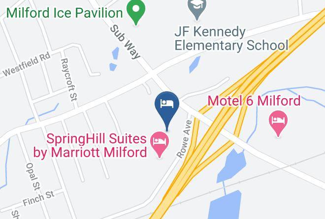 New Haven - Red Roof Inn Milford New Haven Maps