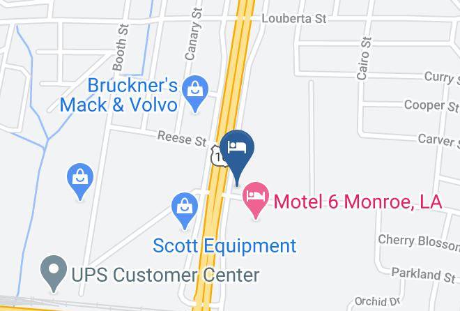 Ouachita Par - Red Roof Inn Monroe Maps