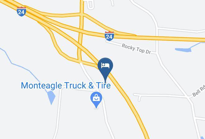 Marion - Red Roof Inn Monteagle I 24 Maps