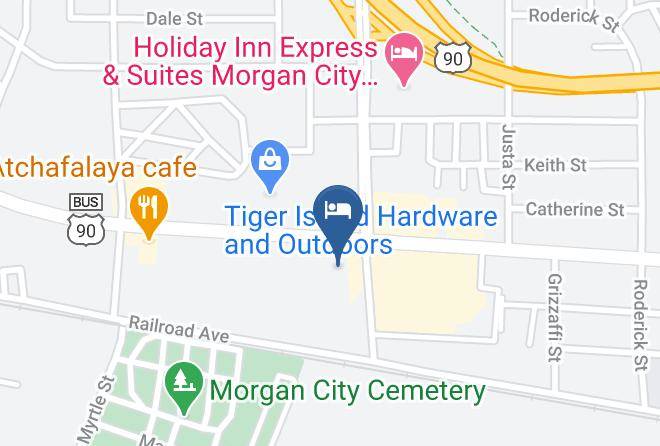 St Mary Par - Red Roof Inn Morgan City Maps