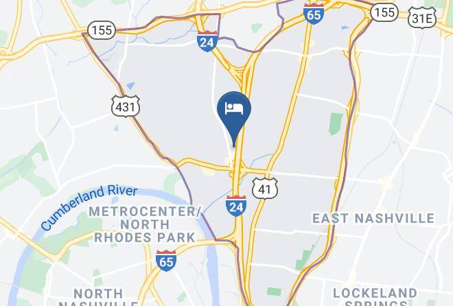 Davidson - Red Roof Inn Nashville Music City Maps