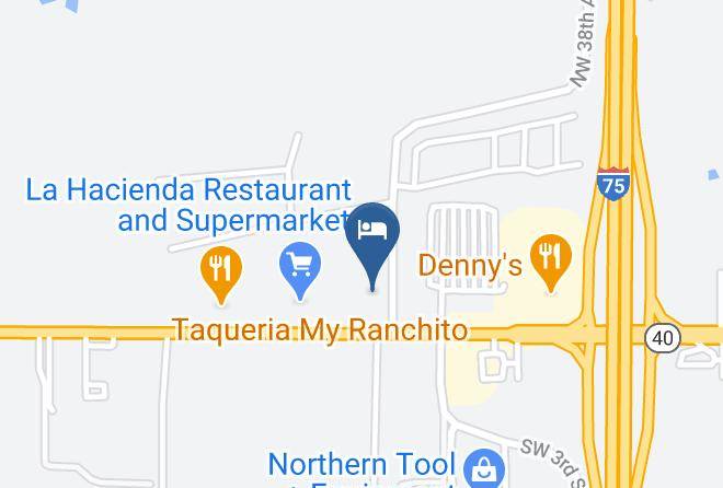 Red Roof Inn Ocala Map