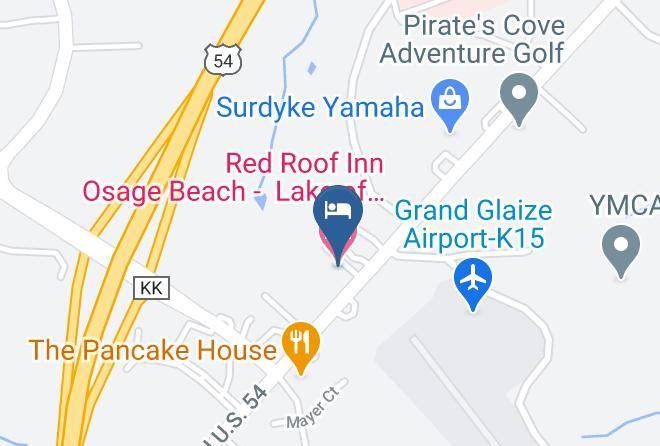 Camden - Red Roof Inn Osage Beach Lake Of The Ozarks Maps