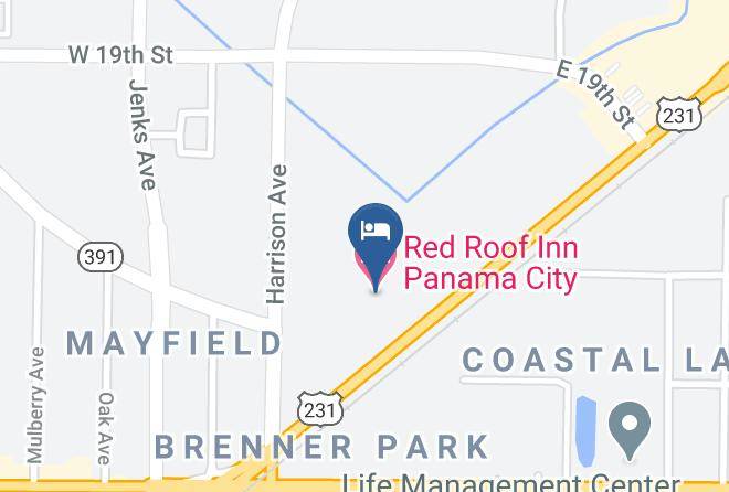 Bay - Red Roof Inn Panama City Maps