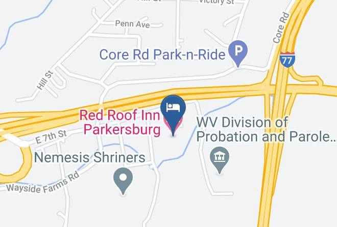 Wood - Red Roof Inn Parkersburg Maps