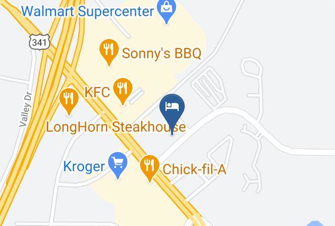 Houston - Red Roof Inn Perry Maps